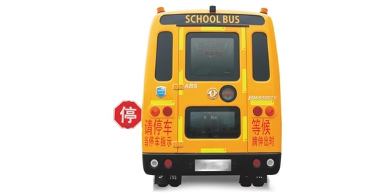 5m 10 - 19 Bus Antar-Jemput Pelajar Penumpang Mesin Diesel Jarak sumbu roda 68hp 2900mm