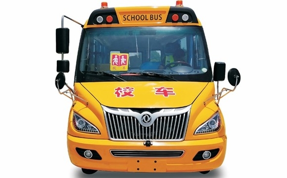 6,5m 80km/h Bus Antar-Jemput Kuning Sekolah 24-32 Kursi Tenaga Diesel 115hp