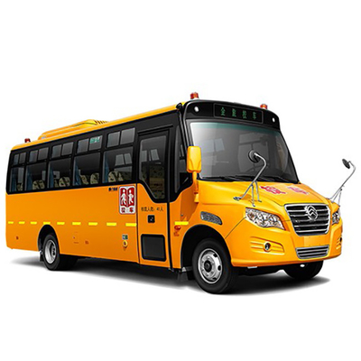 Siswa 130hp Angkutan Bus Sekolah Kuning 7m 24 - 41 Kursi Mesin Diesel