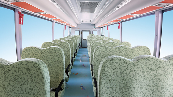 Bus Antar-Jemput Sekolah Mesin Diesel 9.6m 24 - 51 Kursi 165hp