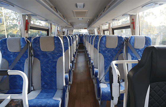 Bus Pelatih Listrik Kota yang Efisien 56 Kursi EV Energi Baru