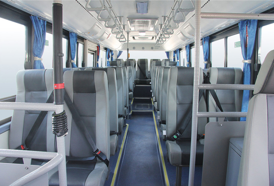 Bus Pelatih Listrik Murni Energi Baru 69km/jam 15 - 32 Kursi 200 - 270KM Jarak Tempuh